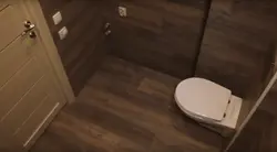 Ваннаның қабырғаларындағы винил плиткалар фотосуреті