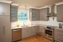 Kitchen color taupe photo