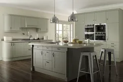 Kitchen color taupe photo