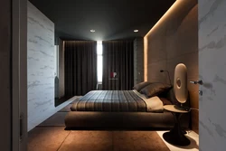 Bedroom Interior Dark Ceiling