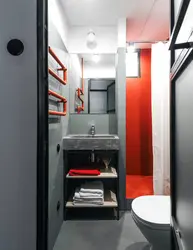 Xruşşovda loft üslubunda hamam fotoşəkili