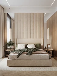 Soft Wall Panels In The Bedroom Interior