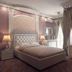 Bedroom interior soft colors