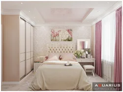 Bedroom interior soft colors