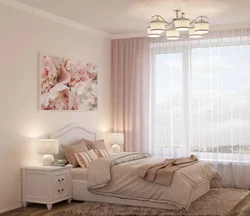 Bedroom interior soft colors
