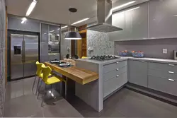 Gray Corner In The Kitchen Photo