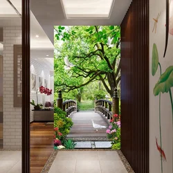 Koridorda 3D foto fon rasmi