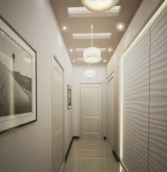Photo Of The Ceiling Of A Narrow Hallway