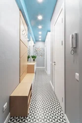 Фото потолка узкой прихожей