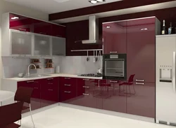 Кухни из пластика фото
