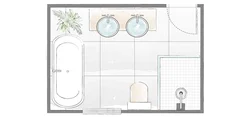 The right bathroom design