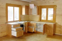 DIY wooden kitchen photo