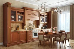 Classic Dark Kitchen Interior