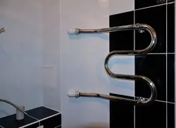 Pipes in the bathroom design photo