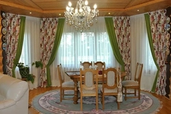Curtains for the living room in your home photo
