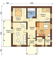 House Plan Photo Bedroom