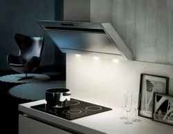Coal hood for the kitchen without exhaust photo