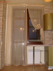 Kitchen Design Curtains On The Door Windows