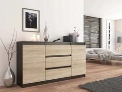 Modern style chest of drawers in the living room photo for TV