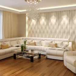 Living room interior 3 d