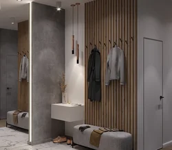 Slatted hallway design