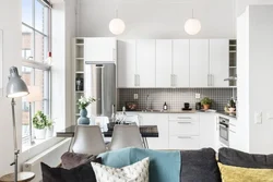 High Ceiling Kitchen Interior