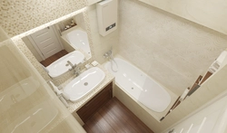 Toilet design in a panel apartment