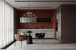Hidden kitchen design photo