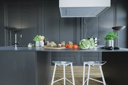 Hidden kitchen design photo