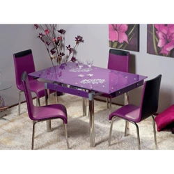 Glass Tables Kitchen Design