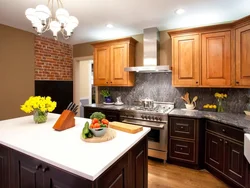 Combination of kitchen and countertop photo