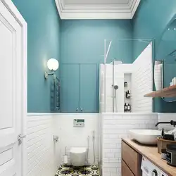 Turquoise bath design photo