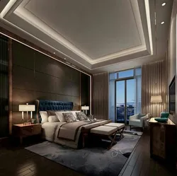 Ceiling in bedroom house photo