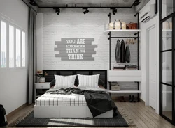 Loft style bedrooms light design