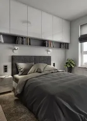 Small Bedroom In Gray Design