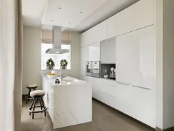 Interiors kitchen white facades