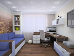 Room design 12 sq m children's bedroom