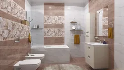 Baccarat cerama marazzi in the bathroom interior