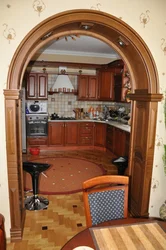 Arch in the kitchen photo ideas