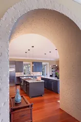 Arch in the kitchen photo ideas