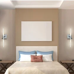 Sconce bedroom wall photo