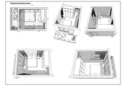Bedroom interior plan