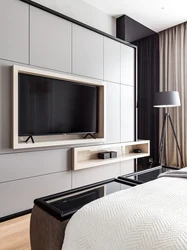 TV in the bedroom modern design