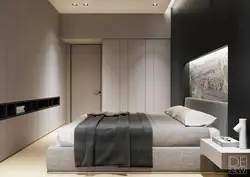 Minimalist bedroom interior