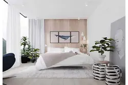 Minimalist bedroom interior