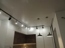 Ceiling Spots In The Kitchen Interior