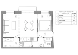 Кухня Гостиная Планировка Дизайн Проект