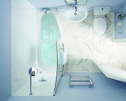 Bathtub design from above