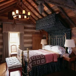 Russian bedroom interior