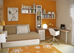 Schoolchild bedroom design